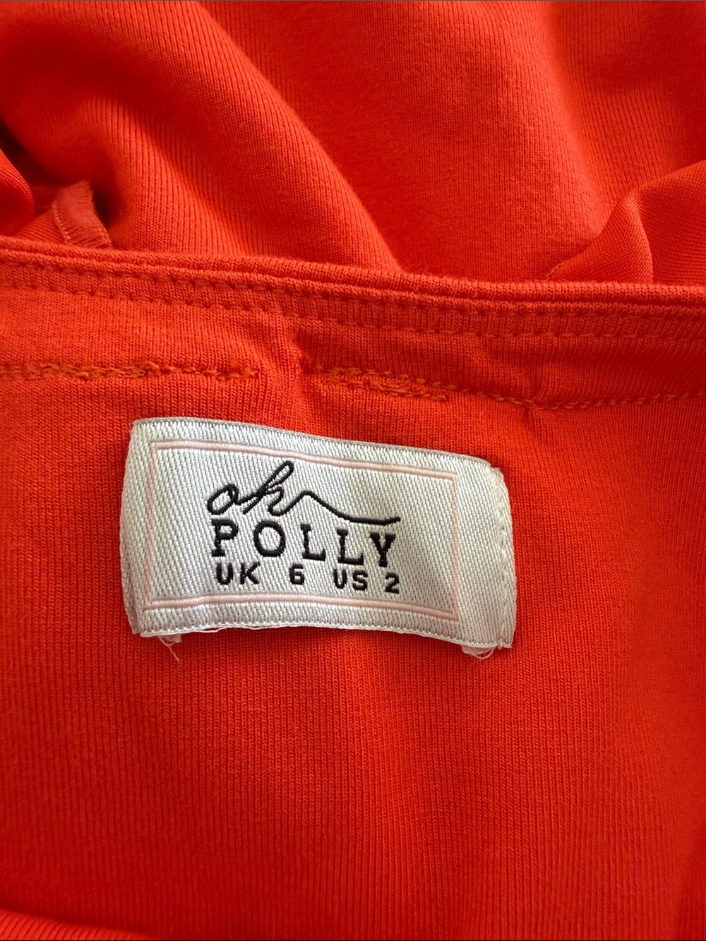 Oh Polly Red Ruffle-Shoulder Maxi Dress - Picture 3 of 5